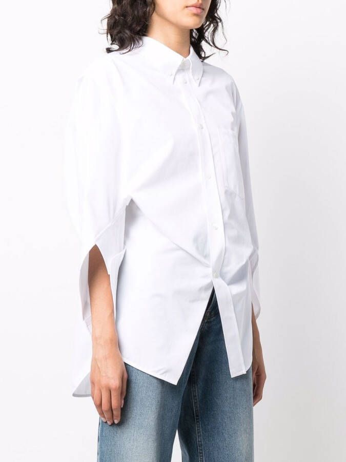 Balenciaga Katoenen blouse Wit