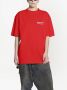 Balenciaga Katoenen T-shirt Rood - Thumbnail 3