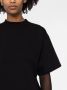 Balenciaga Katoenen T-shirtjurk Zwart - Thumbnail 5