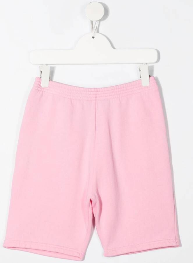 Balenciaga Kids Shorts met elastische taille Roze