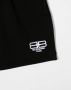 Balenciaga Kids Shorts met geborduurd logo Zwart - Thumbnail 3