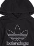 Balenciaga Kids x adidas hoodie met logo Zwart - Thumbnail 3
