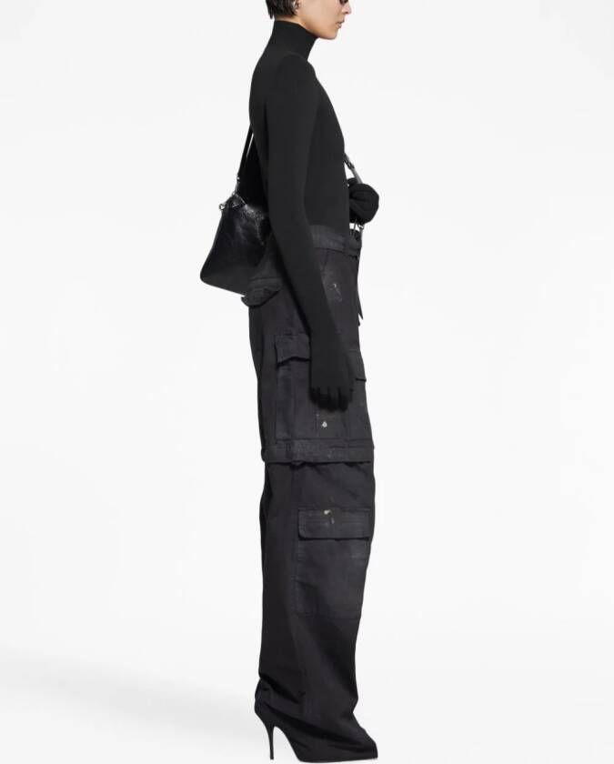 Balenciaga Knife cargo broek Zwart