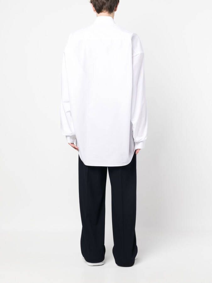 Balenciaga Lang overhemd Wit
