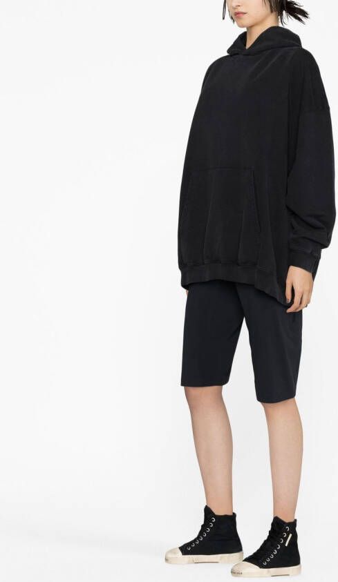 Balenciaga Grote hoodie Zwart