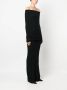 Balenciaga Gelaagde maxi-jurk Zwart - Thumbnail 3