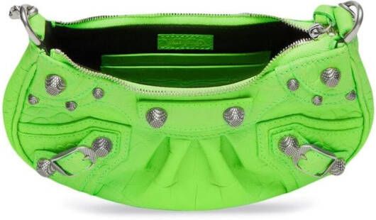 Balenciaga Le Cagole kleine schoudertas Groen