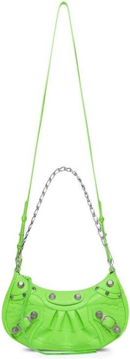 Balenciaga Le Cagole kleine schoudertas Groen