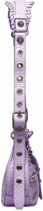 Balenciaga Le Cagole kleine schoudertas Paars
