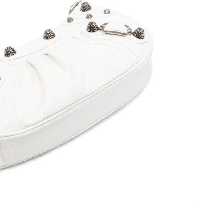 Balenciaga Le Cagole kleine shopper Wit