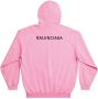 Balenciaga Katoenen hoodie Roze - Thumbnail 5