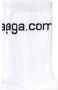 Balenciaga Sokken met intarsia logo Wit - Thumbnail 3