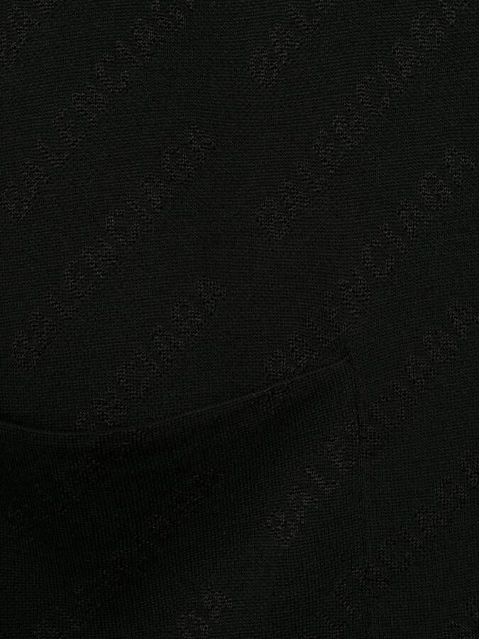 Balenciaga Sjaal met opgestikte zak Zwart