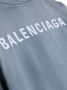Balenciaga Kids T-shirt met logoprint Blauw - Thumbnail 3