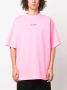 Balenciaga T-shirt met logoprint Roze - Thumbnail 3