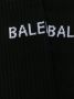 Balenciaga logo sokken Zwart - Thumbnail 2