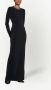 Balenciaga Maxi-jurk met lange mouwen Zwart - Thumbnail 2