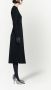 Balenciaga Midi-jurk met lange mouwen Zwart - Thumbnail 3