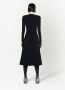 Balenciaga Midi-jurk met lange mouwen Zwart - Thumbnail 4