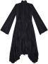 Balenciaga Midi-jurk met lange mouwen Zwart - Thumbnail 5
