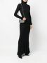 Balenciaga Maxi-jurk met hoge hals Zwart - Thumbnail 2