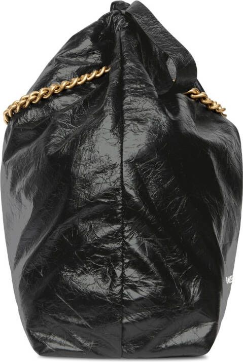 Balenciaga Crush medium shopper Zwart