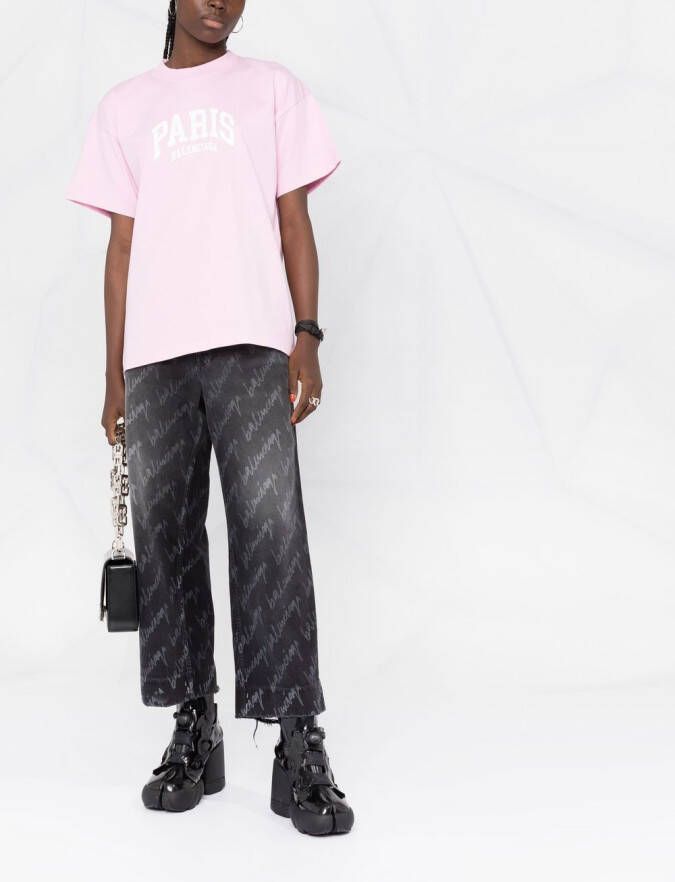 Balenciaga Medium T-shirt Roze