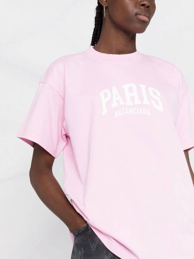Balenciaga Medium T-shirt Roze