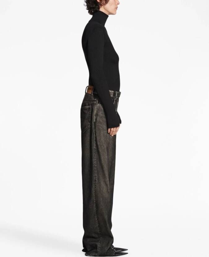 Balenciaga Mid waist jeans Zwart