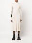 Balenciaga Midi-jurk met hoge hals Beige - Thumbnail 2