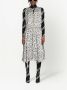 Balenciaga Midi-jurk met logoprint Grijs - Thumbnail 2