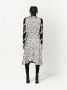 Balenciaga Midi-jurk met logoprint Grijs - Thumbnail 4