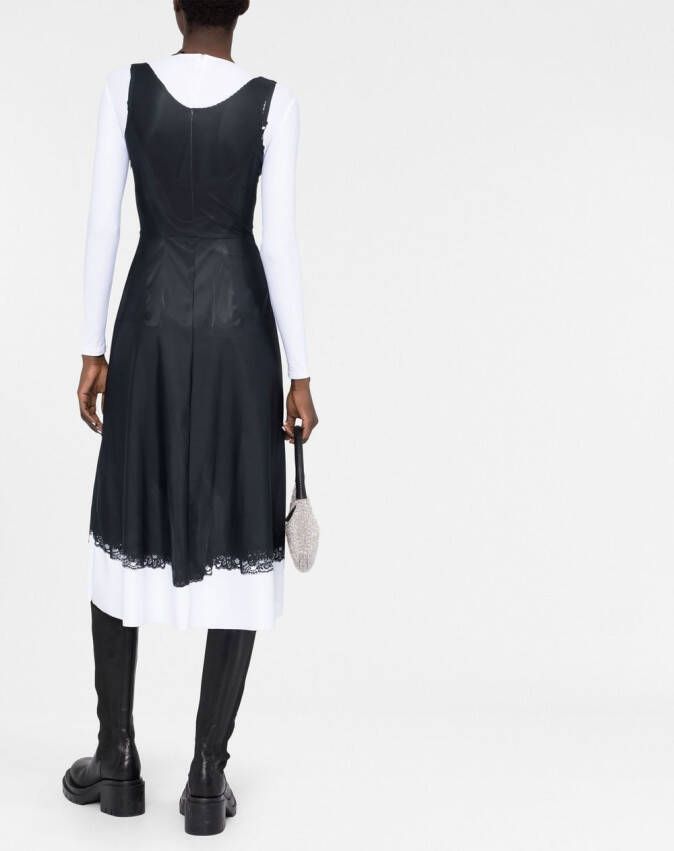 Balenciaga Midi-jurk Zwart