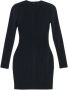 Balenciaga Mini-jurk met lange mouwen Zwart - Thumbnail 3