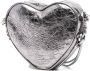 Balenciaga Le Cagole Heart leren crossbodytas Zilver - Thumbnail 3