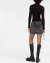 Balenciaga Mini-rok met lage taille Zwart - Thumbnail 4
