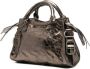 Balenciaga Neo Cagole XS kleine shopper Bruin - Thumbnail 4