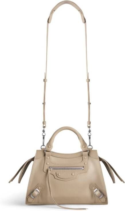 Balenciaga Neo kleine shopper Beige