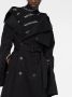 Balenciaga Off-shoulder trenchcoat Zwart - Thumbnail 3
