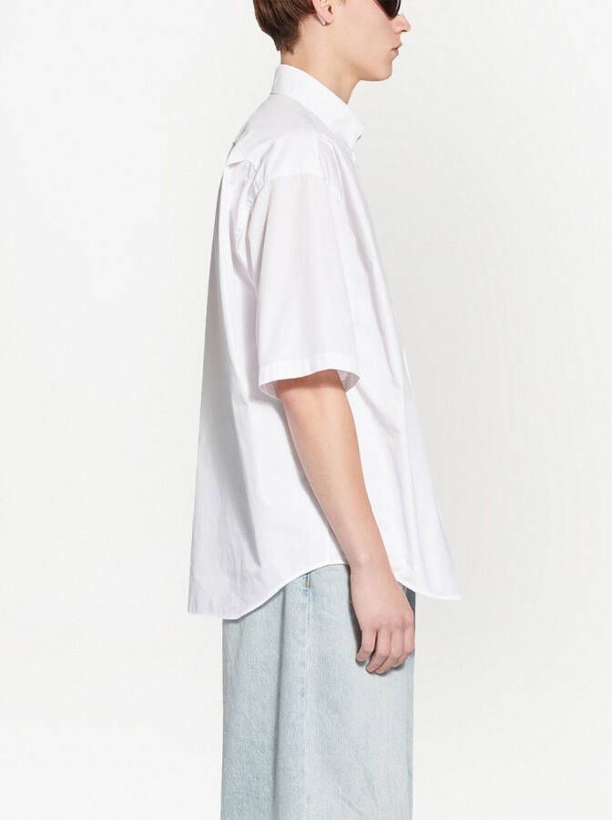 Balenciaga Overhemd met korte mouwen Wit