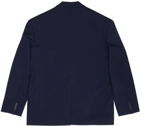 Balenciaga Oversized blazer Blauw