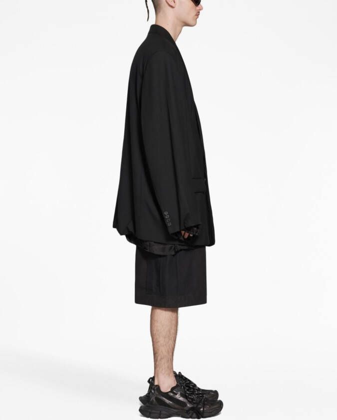 Balenciaga Oversized blazer Zwart