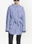 Balenciaga Oversized blouse Blauw - Thumbnail 3