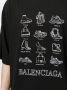 Balenciaga Oversized T-shirt Zwart - Thumbnail 5