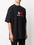 Balenciaga Oversized T shirt heren katoen XXS Zwart - Thumbnail 3