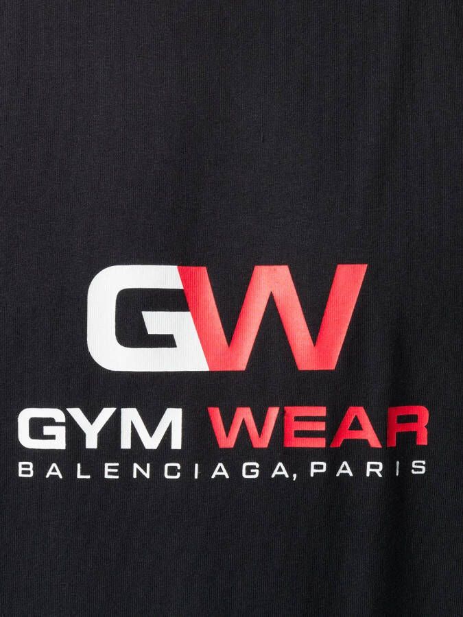 Balenciaga Oversized T-shirt Zwart