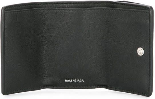 Balenciaga Papier mini wallet Zwart