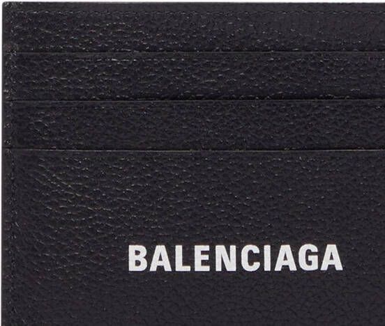 Balenciaga Pasjeshouder met logoprint Zwart