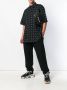Balenciaga poplin shirt met all-over logoprint Zwart - Thumbnail 2