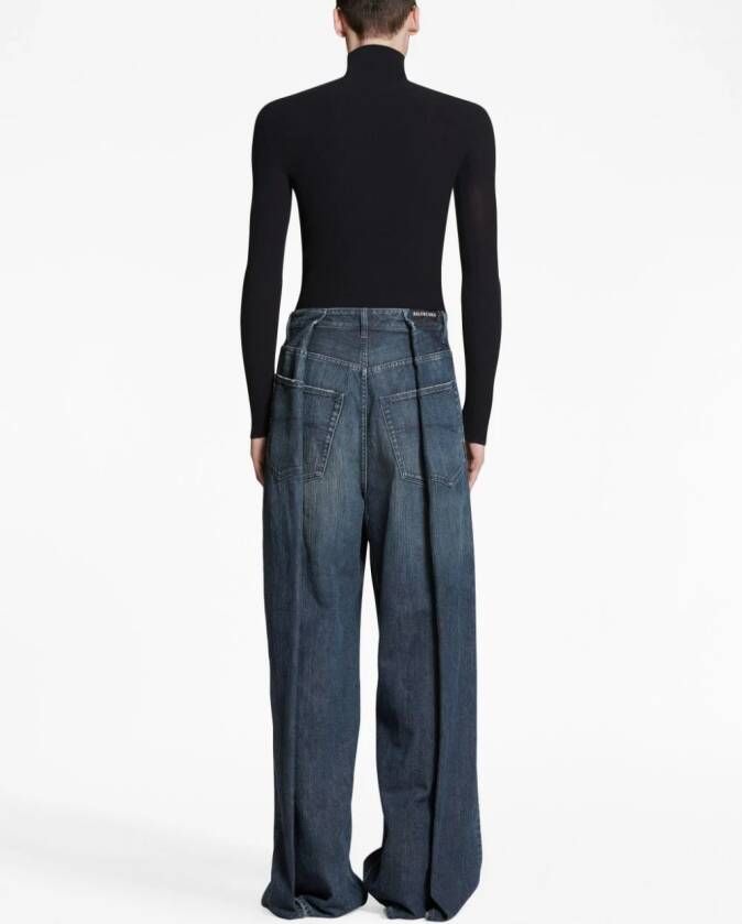 Balenciaga Ruimvallende jeans Blauw
